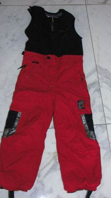 104-110 SPYDER skibroek rood met fleece body 28,50