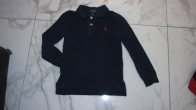 110 RALPH LAUREN blauwe rugby 17,50