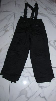 128 X-CUSE skibroek met bretel zwart 22,50