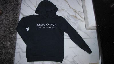 134-140 MARC O'POLO blauwe hooded sweater 18,50