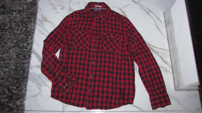 146-152 TOMMY HILFIGER ruiten overhemd 17,50