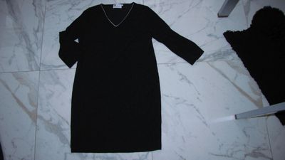 46 HELENA HART zwarte jurk xxl  45,00