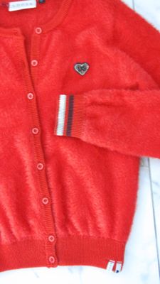 122-128 LOOXS vest detail