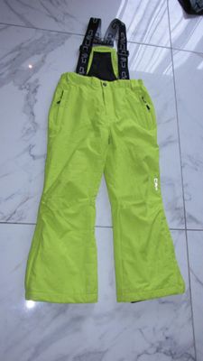 122-128 CMP skibroek met bretel geel 20,00