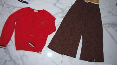 122-128 voorbeeld LOOXS vest en broek