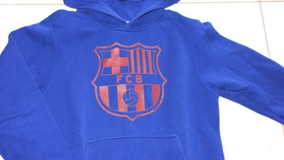 128-140 FC BARCELONA hoody detail
