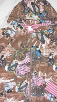 152 OILILY vest vlinders detail