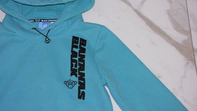 176 BLACK BANANAS hoody aqua 