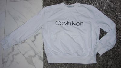 36-38 CALVIN KLEIN witte oversized sweater small 18,00