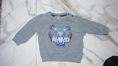 68 KENZO sweater grijs 20,00