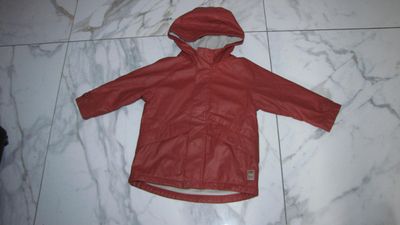 98 ZARA bruine regenjas tussenjas 16,50