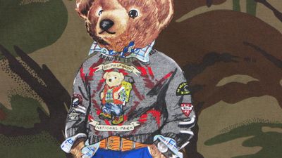 large RALPH LAUREN beer detail