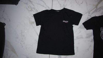 128 BALENCIAGA zwart shirt  30,00