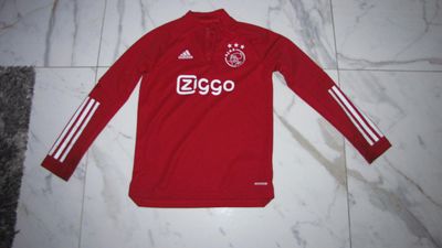 140 AJAX rood voetbalshirt met lange mouw 17,50