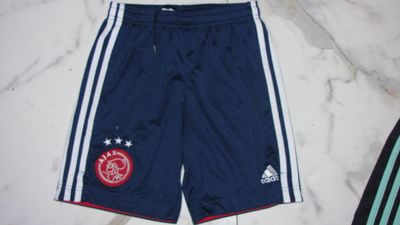 164 AJAX broek blauw wit 15,50 