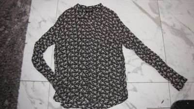 38 SILVER CREEK vogels blouse 17,50