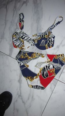 38c FURSTENBERG bikini akant