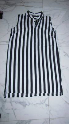42 ANNA jurk zwart wit 18,50