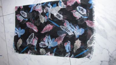 nvt VOGEL EN VEREN sjaal zwart 14,50