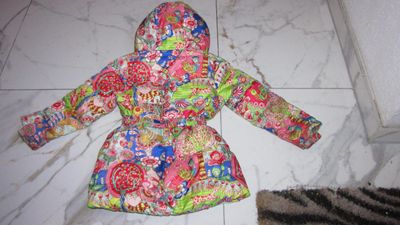 104 OILILY winterjas akant