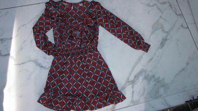 116-122 SCOTH R'BELLE jurk met roezels 18,00