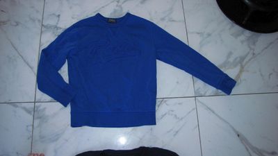 140-152 RALPH LAUREN midblauwe sweater 19,50