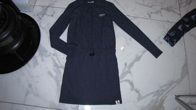 146-152 LOOXS  jurk donkerblauw 17,50