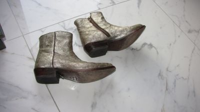 40 ASH cowboylaars goud okant