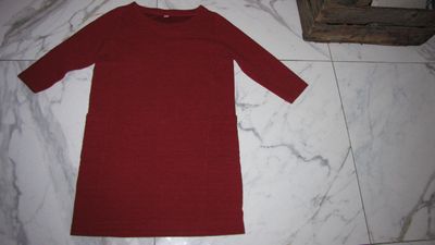 46 KYRA & CO bordeaux jurk xxl 17,50