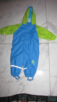 74-80 IMPIDIMPI regenpak fleece gevoerd kikker 14,00
