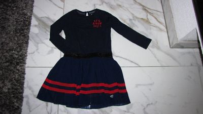 92 JILLY blauwe jurk  15,00