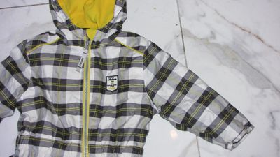 98 skipak FALCON ruit zwart wit geel detail