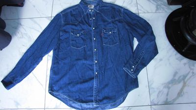 large LEVI'S jeans overhemd 20,00