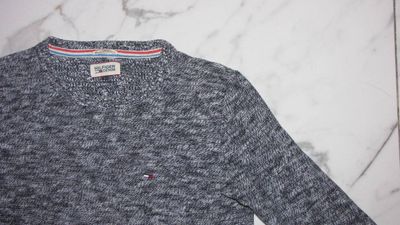 large TOMMY HILFIGER trui melee detail