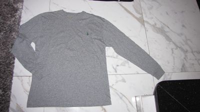small RALPH LAUREN longsleeve grijs 18,50