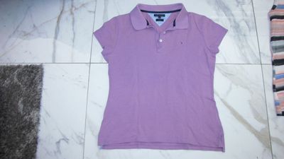 40 TOMMY HILFIGER polo lila large 13,50