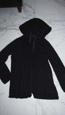 40-42 MASSIMO DUTTI zwart vest large 16,00
