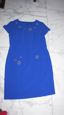 44 CAROLINE  BISS blauwe biss jurk 37,50