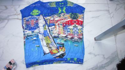 48 LIZZY & co zeilboot shirt xl akant