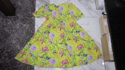 140 OILILY gele jurk akant