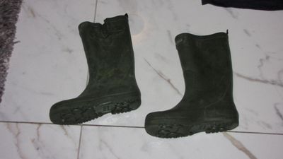 30 AIGLE groene laarzen 11,00