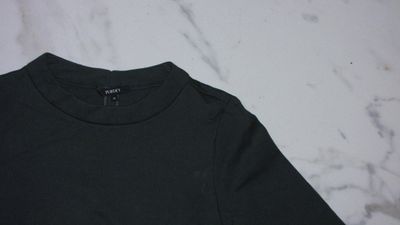 34 PURDEY jurk groen detail