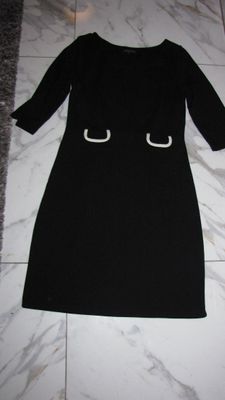 38 KING LOUIE zwarte jurk met zakjes  29,50
