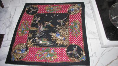 sjaal THE RACK met eenden 16,50