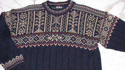 xl MCNEAL trui detail