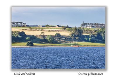 Little Red Sailboat