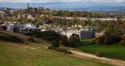 North from Salisbury Crags