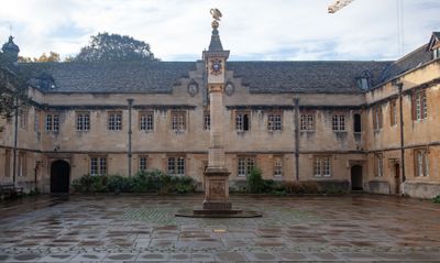 Another college courtyard