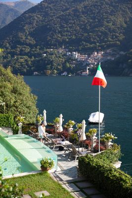 Lakeside pool