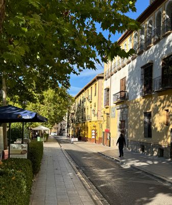 Carrera del Darro. Scenic riverside walk.